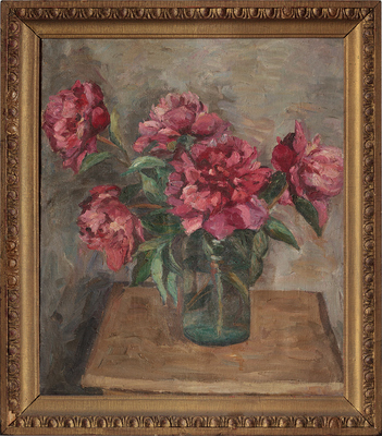 Кончаловская Татьяна Максимовна. Букет с пионами 